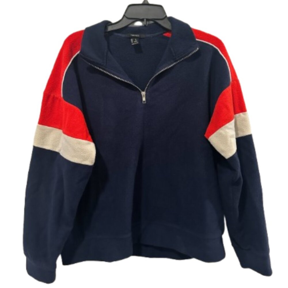 Forever 21 Multicolored Quarterzip